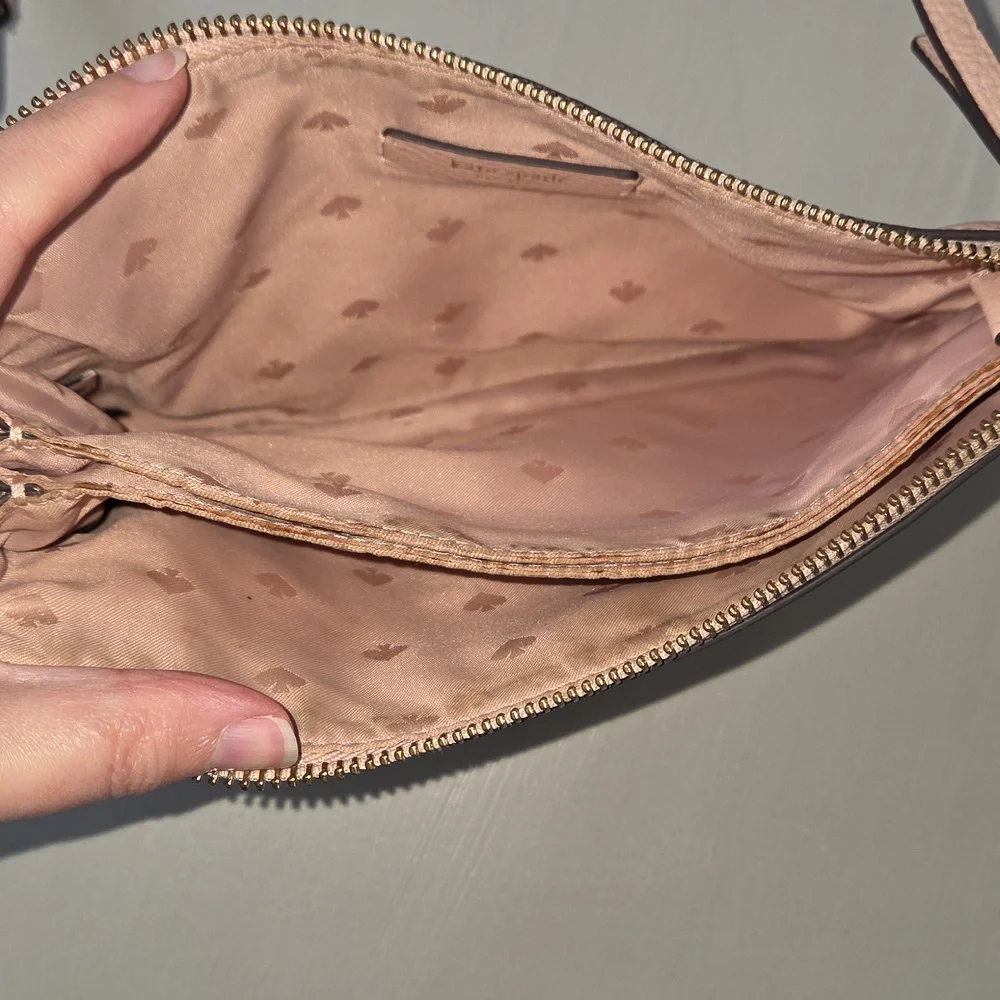 Kate Spade Jackson Leather Triple Gusset Crossbody